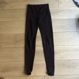 Old Navy Tall Legging - purple with stripes - small tall